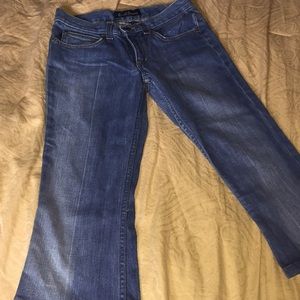 Earl Jean Cropped Denim Jeans Size 24